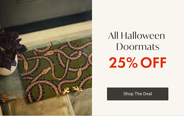 All Halloween Doormats 25% Off | Shop Now >