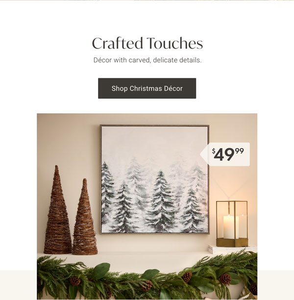 Crafted Touches - Shop Christmas Decor