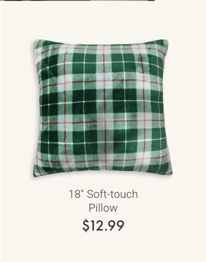 18" Soft-touch Pillow