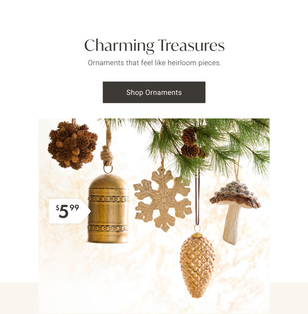 Charming Treasures - Shop Ornaments