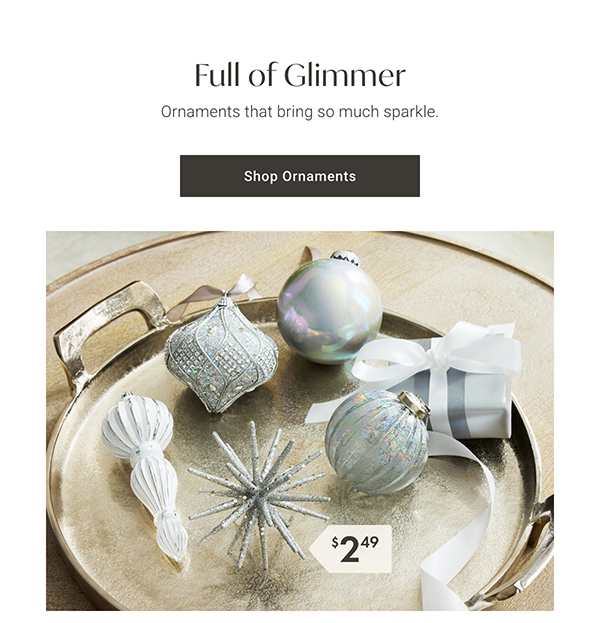 Full of Glimmer | Shop Ornaments >