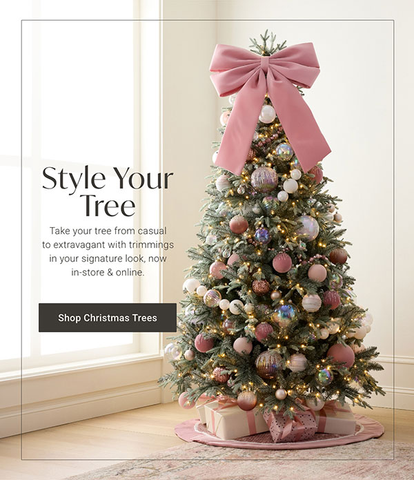 Style Your Tree - hop Christmas Trees