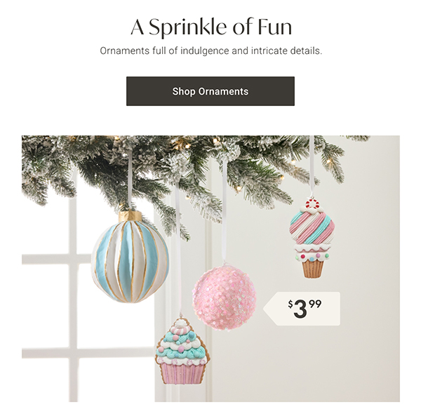 A Sprinkle of Fun | Shop Ornaments >