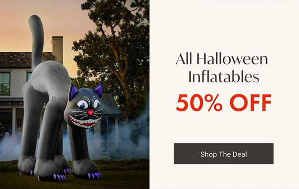 All Halloween Inflatables 25% Off | Shop Now >