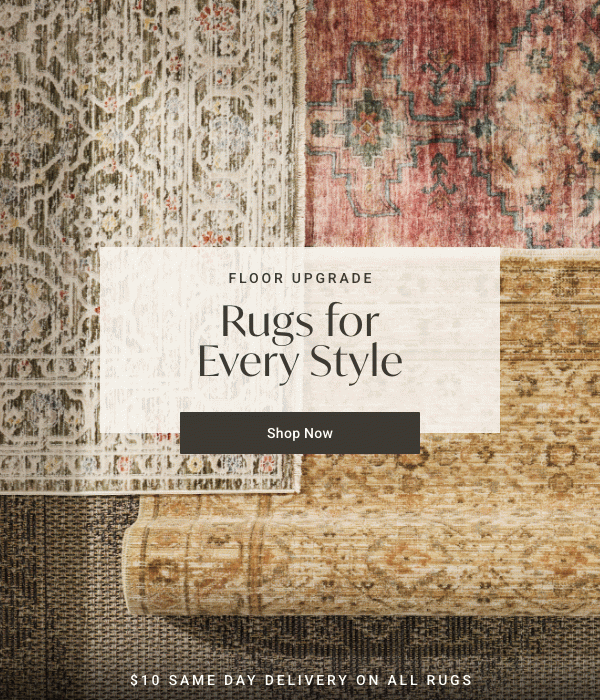 Floor Upgrade: Rugs for Every Style - Shop Now