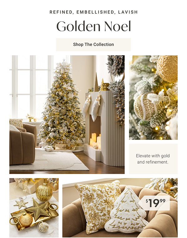 Golden Noel | Shop the Collection >