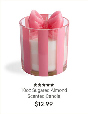 10oz Sugared Almond Scented Candle