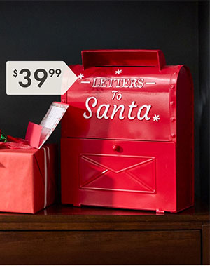 Letters to Santa Decor