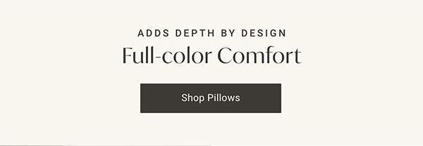 Adds Depth By Design: Full-color Comfort - Shop Pillows