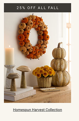 Homespun Harvest Collection Category