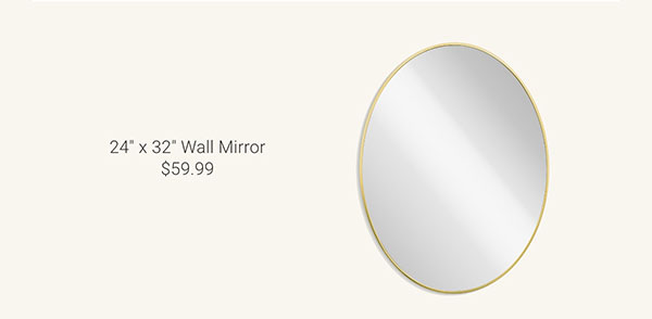 24" x 32" Wall Mirror