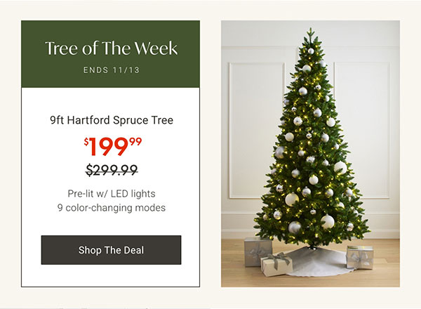 Tree of The Week - 9ft Hartford Spruce Tree - Shop The Deal