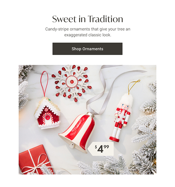 Sweet in Tradition | Shop Ornaments >