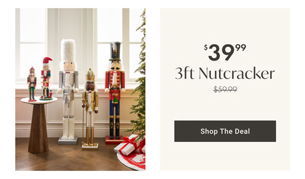 3ft Nutcracker - Shop The Deal
