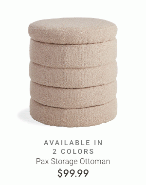 Pax Storage Ottoman