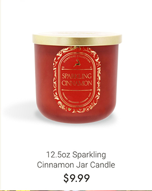 12.5oz Sparkling Cinnamon Jar Candle