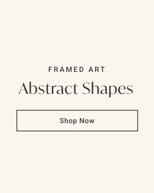 Framed Art: Abstract Shapes - Shop Now