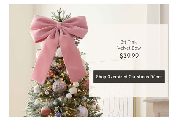 Shop Oversized Christmas Decor