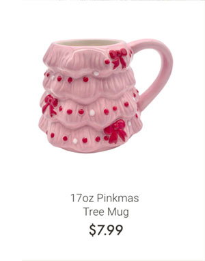 17 oz Pinkmas Tree
