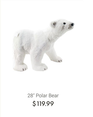 28" Polar Bear