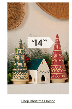Shop Christmas Décor >