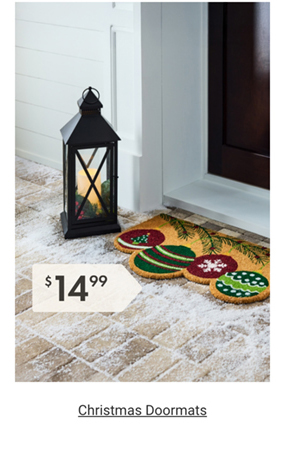 Shop Christmas Doormats >