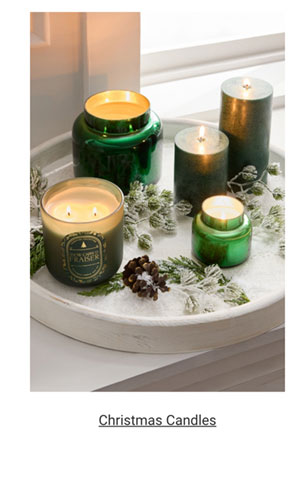 Christmas Candles - Shop Now