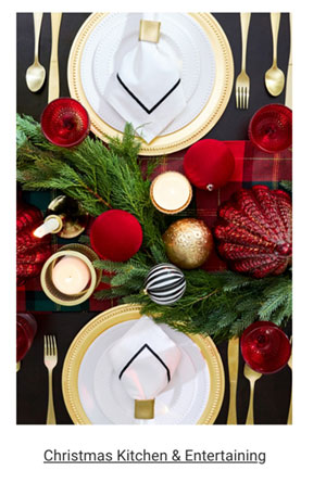 Christmas Kitchen & Entertaining - Shop Now