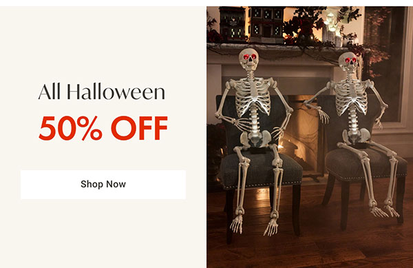 All Halloween Clearance - 50% OFF - Shop Now