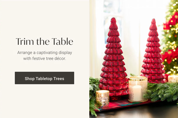 Trim the Table - Shop Tabletop Trees