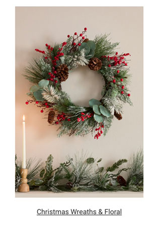 Christmas Wreaths & Floral - Shop Now