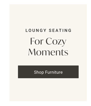Loungy Seating: For Cozy Moments - Shop Furniture
