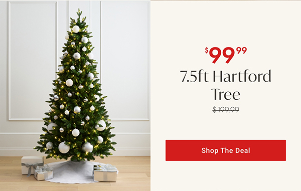 $99.99 7.5ft Hartford Tree | Shop the Deal >