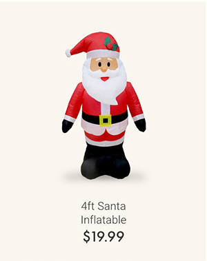 4ft Santa Inflatable