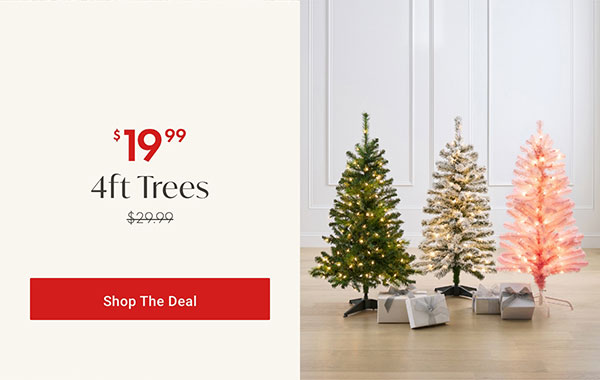 $19.99 4ft Trees - Shop The Deal