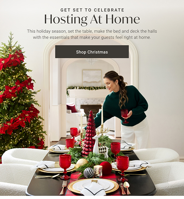 Hosting At Home | Shop Christmas >