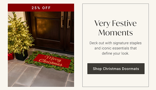 Shop Christmas Doormats >