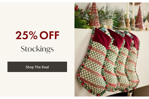 25% OFF Stockings - Shop The Deal