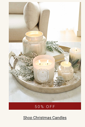 Shop Christmas Candles >
