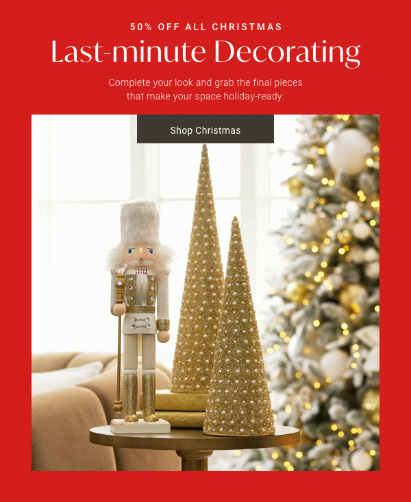 the Final Sparkle | Shop Christmas >