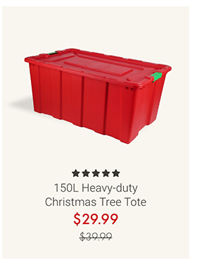 150L Heavy-duty Christmas Tree Tote