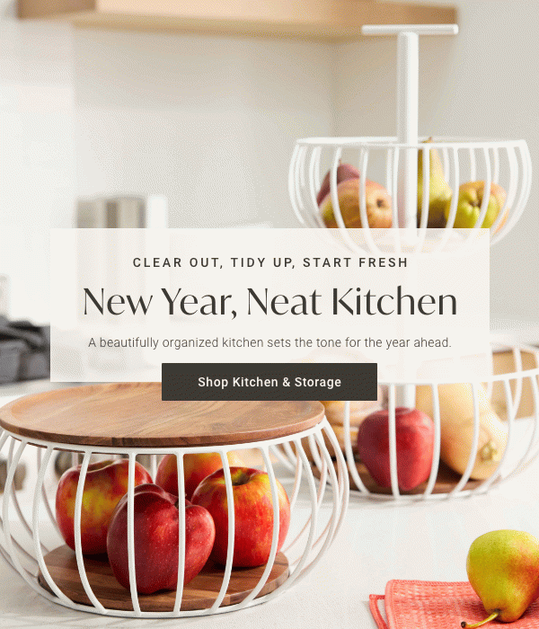 New Year, Neat Kitchen | Shop Kitchen & Storage >