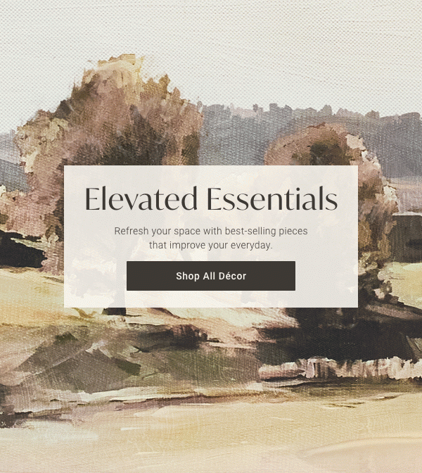 Elevated Essentials - Shop All Decor