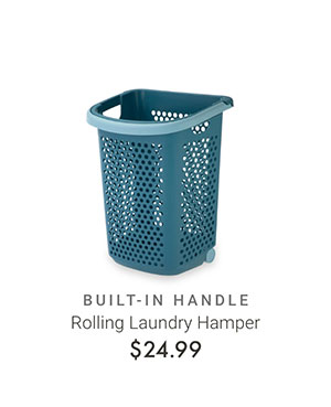 Rolling Laundry Hamper
