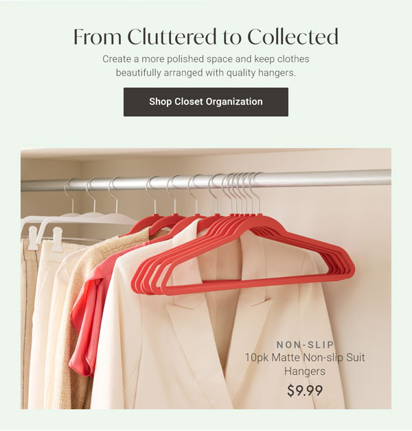 From Cluttered to Collected: Shop Closet Organization