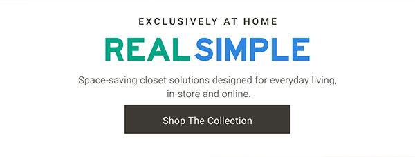 Exclusively At Home: Real Simple- Shop The Collection