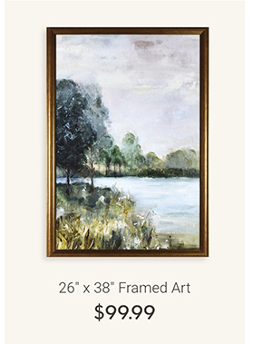 26" x 38" Framed Art
