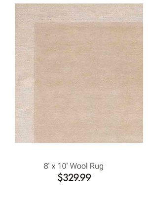 8' x 10' Wool Rug