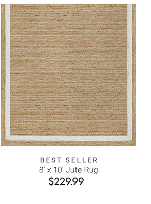 8' x 10' Jute Rug