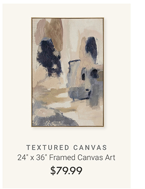 24" x 36" Framed Canvas Art